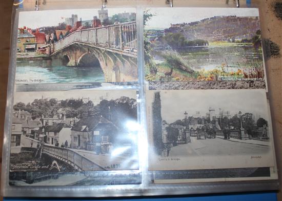Sussex Alphabetically. An album of 220 postcards - Arundel to Hadlow Down